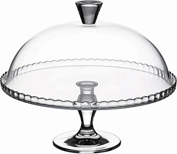 Szklany patera na tort z pokrywą PATISSERIE 32,2 cm