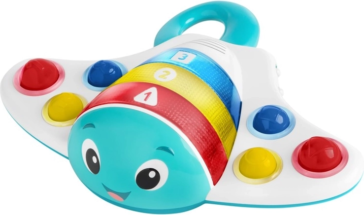 Baby Einstein sensoryczna zabawka Pop & Explore Stingray, 6m+