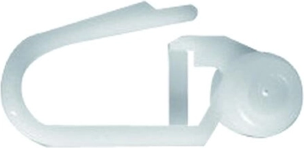 Suwaki do zasłon z plastiku, opakowanie 25 szt.