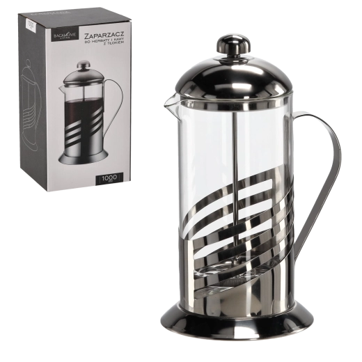 French press do kawy i herbaty 1000 ml