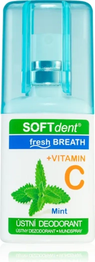 SOFTdent dezodorant do ust w sprayu mięta 20 ml