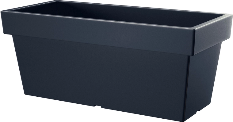 Plastowa donica skrzynkowa antracytowa 38 cm LOFLY CASE