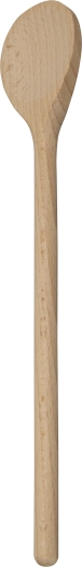 Okrągła drewniana łyżka 25 cm z drewna bukowego