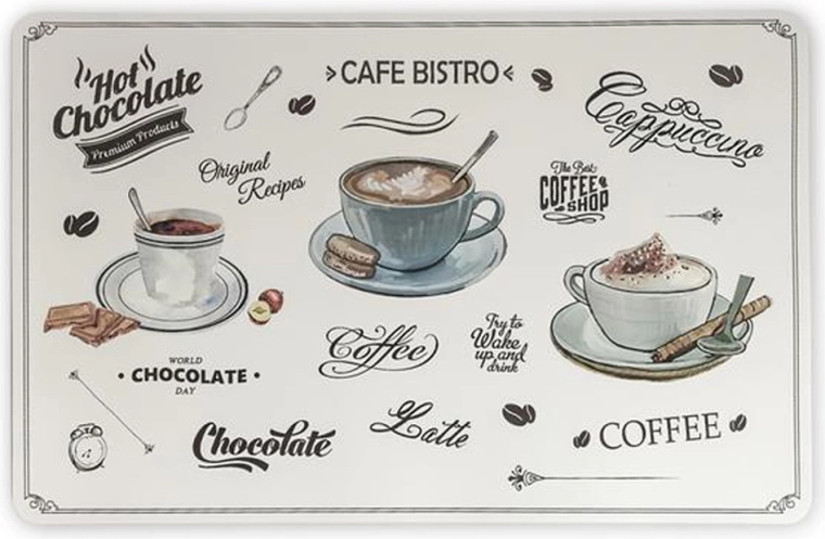 Plastowa podkładka TORO Cafe Bistro 28,5 × 44 cm