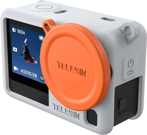 Telesin silikonowe etui ochronne do DJI Osmo Action 6 szare