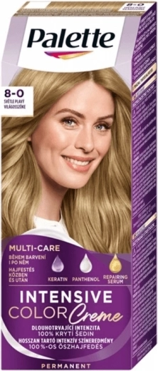 Palette Intensive Color Creme 8-0 jasny blond, 50 ml