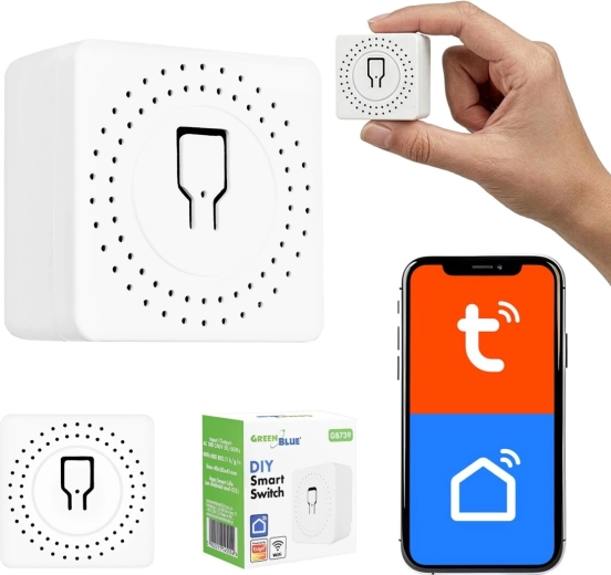 Przekaźnik Wi‑Fi do puszki instalacyjnej GreenBlue – 1 sztuka