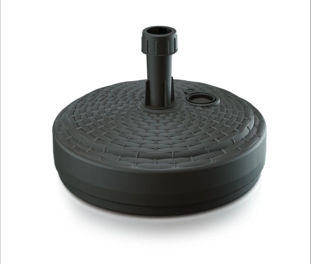 Podstawa pod parasol UMBRELLA 39 cm, umbra, imitacja rattanu