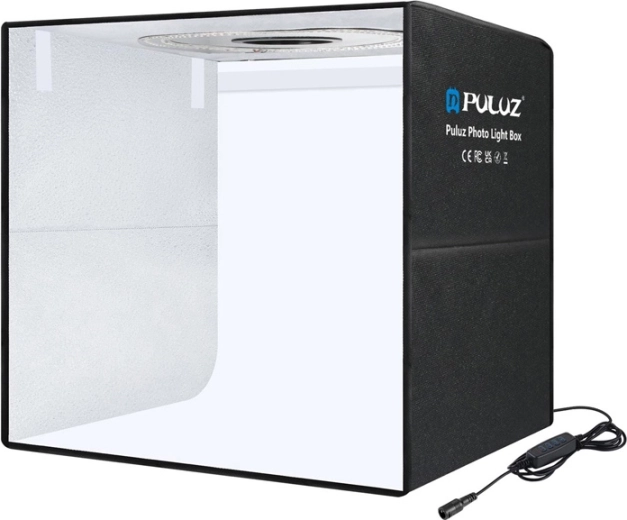 Puluz 50 cm LED bezcieniowy fotonamiot