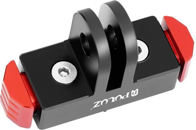 Magnetyczny szybkozłączny uchwyt Puluz do GoPro HERO13 Black / MAX2 (czarny i czerwony)