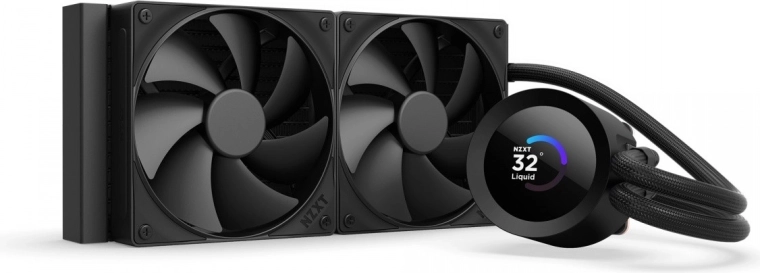 NZXT Kraken plus 240 LCD czarne