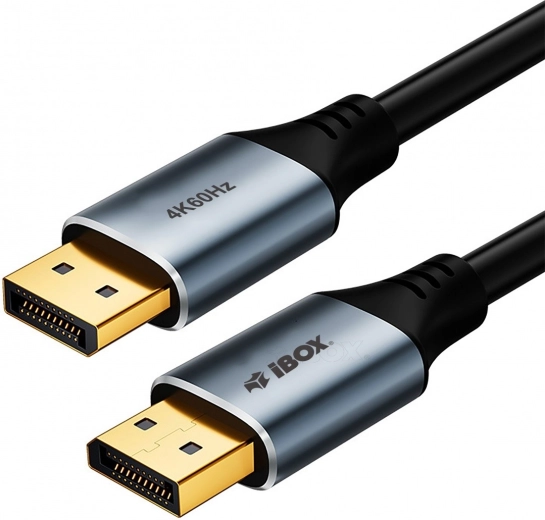 Przedłużacz HDMI–HDMI 4K, pozłacane złącze, 2 m