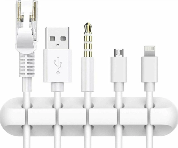 Ag847a organizer kabli biały