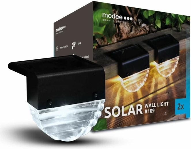 Lampy ścienne solarne Modee Smart Lighting 109, zestaw 2 szt.