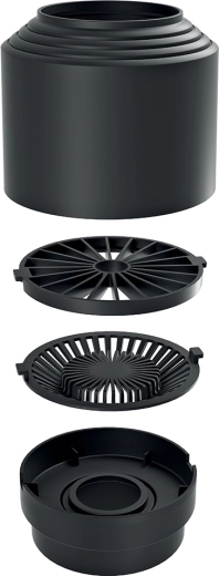 Wewnętrzny filtr zgrubnych zanieczyszczeń do wody deszczowej do rury spustowej