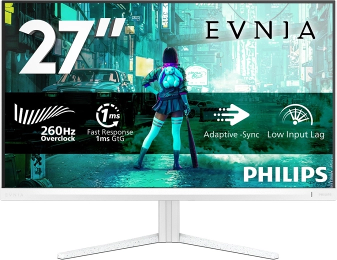Philips Evnia 27" monitor gamingowy Fast IPS 260 Hz Full HD