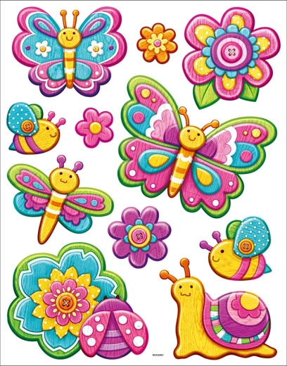 Dekoracyjne naklejki na ścianę Motyl