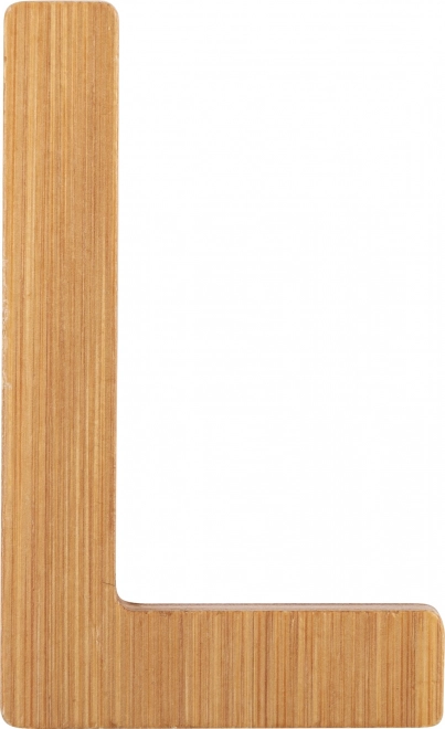 Bambusowa litera L small foot