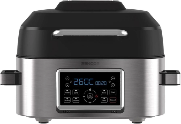 Multifunkcyjna frytkownica beztłuszczowa i grill Sencor SBG 8900SS