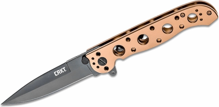 CRKT M16-03BK czarno‑brązowy nóż kieszonkowy 9 cm