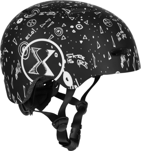 Kask rowerowy i skate NILS Extreme MT311 czarny