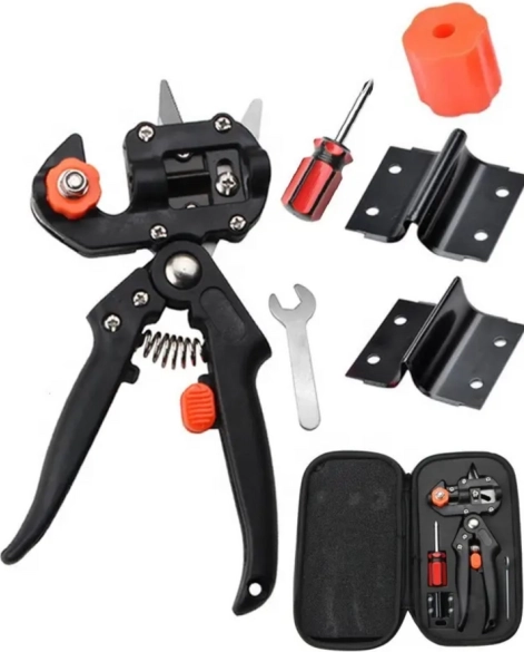 Zestaw Noży do Oczkowania i Szczepienia Drzew z Etui