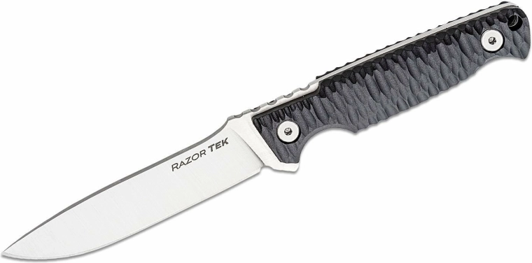 Cold Steel RAZOR TEK 4" uniwersalny nóż z stałą klingą, czarna rękojeść GFN, pochwa Secure-Ex