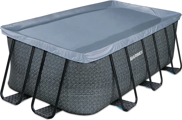 Plandeka przykrywająca do basenu Marimex Florida Premium rattan 2,15 × 4 m