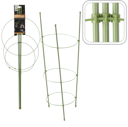 Okrągła podpora do roślin 75 cm