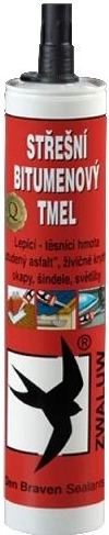 Dachowy bitumiczny uszczelniacz 310 ml DEN BRAVEN