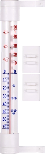 Zewnętrzny samoprzylepny termometr 28 × 230 mm