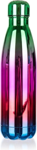 FLAMENCO termos 500 ml, zielony w odcieniach tęczy