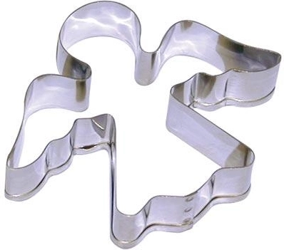 Nierdzewne wykrawaczki anioł – zestaw 10 szt.