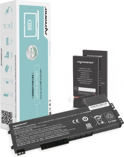 Bateria Movano VV09XL do HP ZBook 15 G3 / 15 G4 (52 Wh, 4600 mAh)