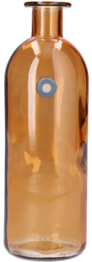 Szklany wazon Wallflower butelka 20,5 cm terra