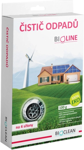 Bioline biologiczny środek do czyszczenia odpływów i syfonów 100 g