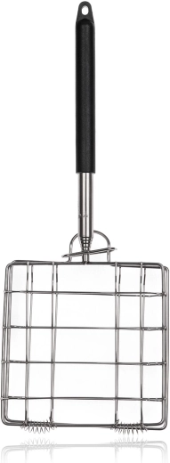 Teleskopowy kosz do grillowania z rączką 27–67 cm
