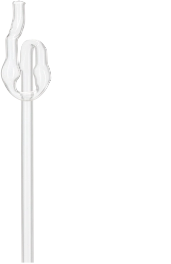 Szklana rurka fermentacyjna 8 mm do domowego fermentowania