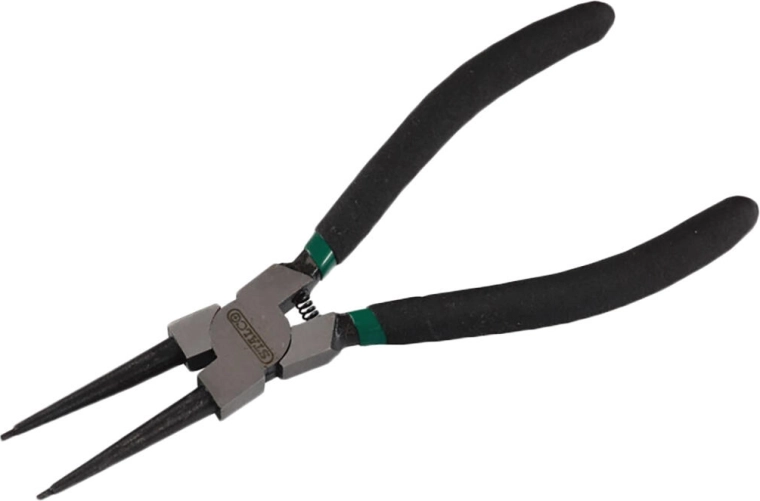 Szczypce proste do pierścieni segera wewnętrznych 180 mm STALCO