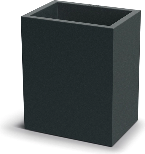 Donica Cubla Case wysoka 36 cm – ciemnoszara