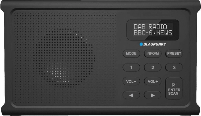 Przenośne radio cyfrowe Blaupunkt DR3BK DAB+