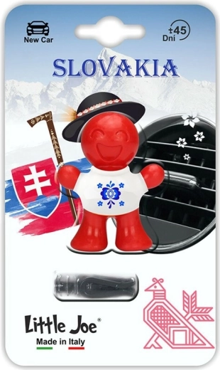 Supair Drive Little Joe 3D odświeżacz powietrza do auta amber z motywem ludowym - 1 sztuka