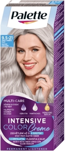 Palette Intensive Color Creme 9.5-21 lśniący srebrny blond 50 ml