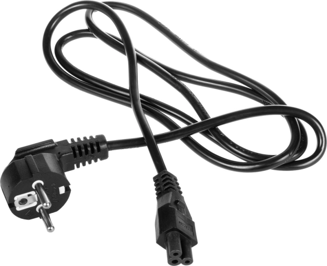 Kabel zasilający 1,5 m – koniczynka (IEC C5)