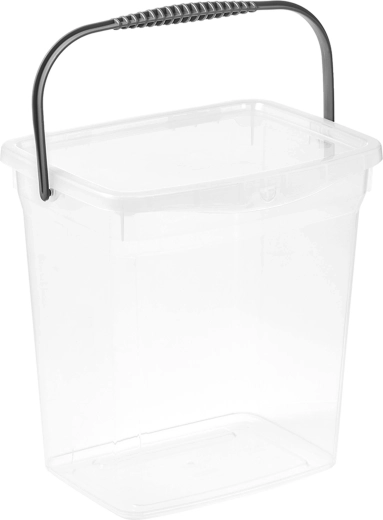 Pudełko na detergent do prania, przezroczyste 18 × 23 × 24 cm