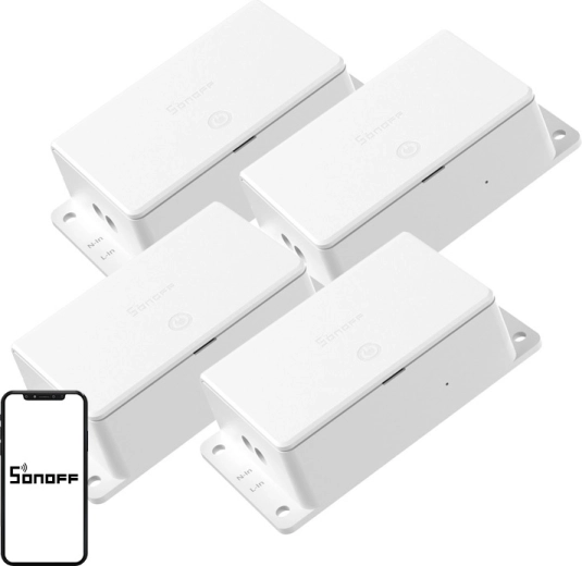 Sonoff Basic R5 Gen5 inteligentny przełącznik Wi‑Fi Matter 10 A (4 szt.)