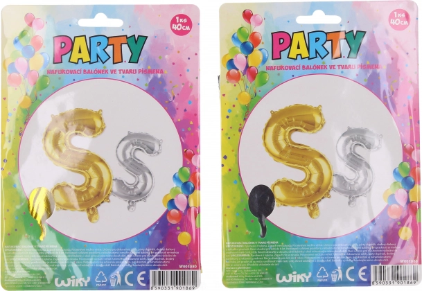 Balonik dmuchany - litera S