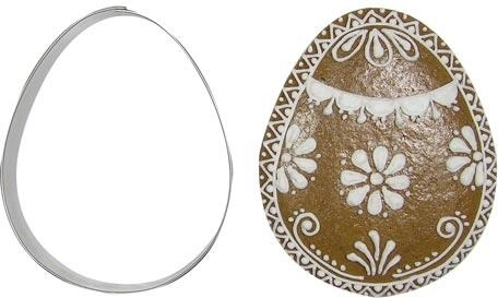 Nierdziana wykrawaczka do ciastek – jajko 9 cm