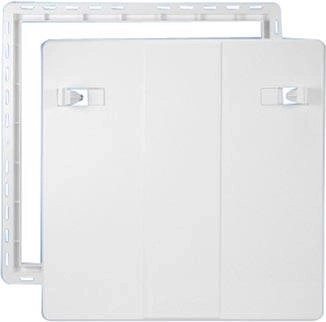 Drzwiczki rewizyjne 600 × 600 mm plastik białe