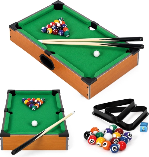 Dziecięcy mini stół bilardowy ECOTOYS 50 × 30 cm